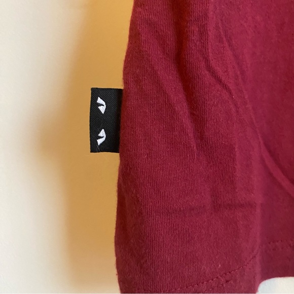 2005 Hot Topic Emily the Strange babydoll tee Faux button up goth size L - Picture 9 of 9